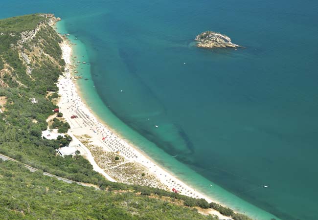 La playa Praia do Creiro