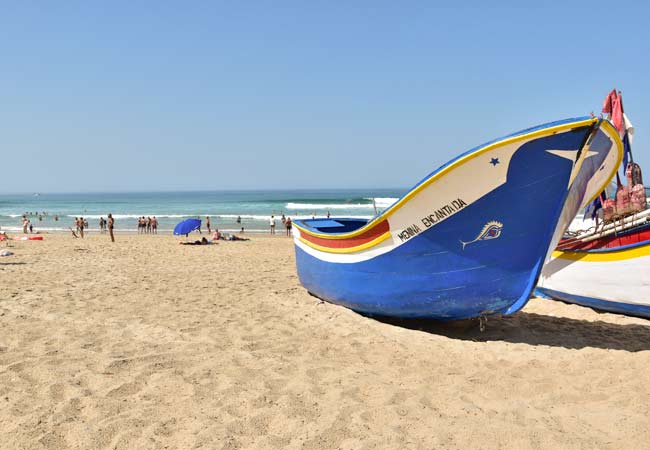 Costa da Caparica beach
