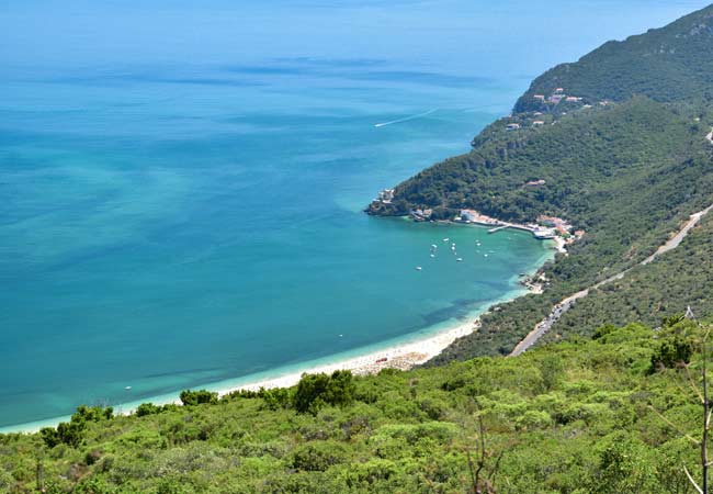 La côte de la Serra da Arrábida