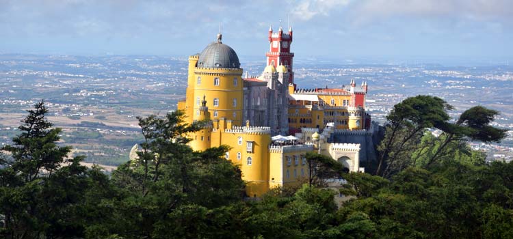 Le splendide Palais de Pena à Sintra 